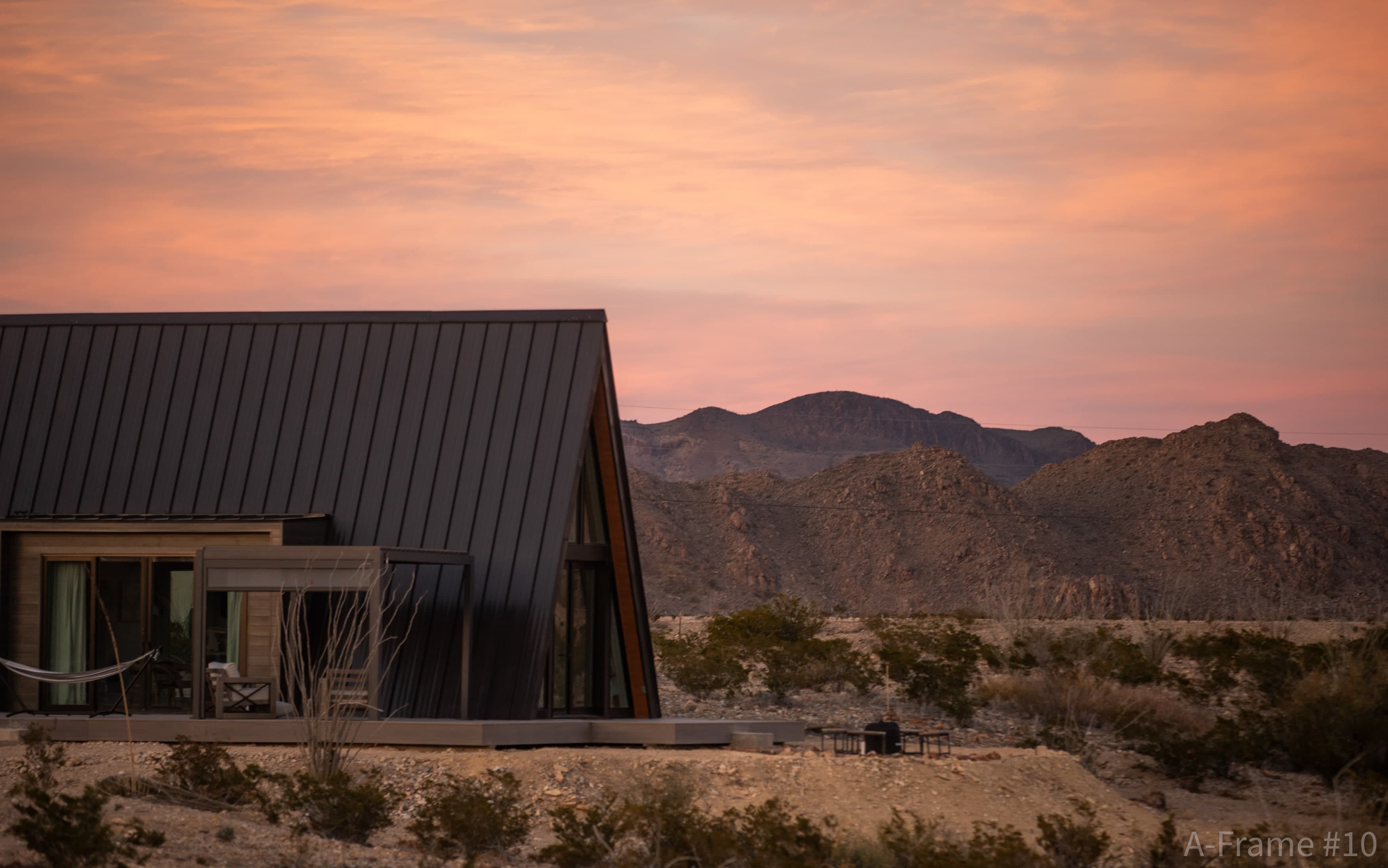 A-frame 5 Sunset